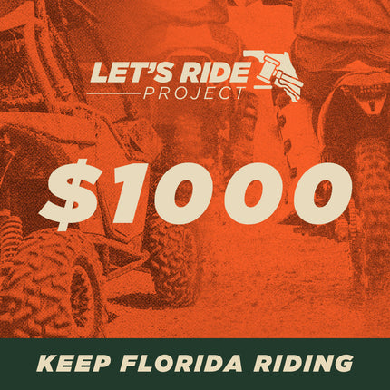 Let's Ride Project Donation