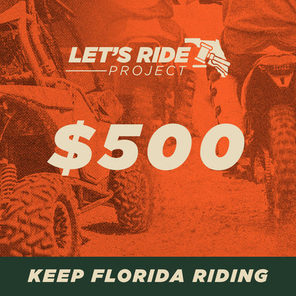 Let's Ride Project Donation